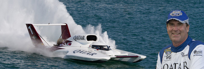 Spirit of Qatar and Dave Villwock, 2012