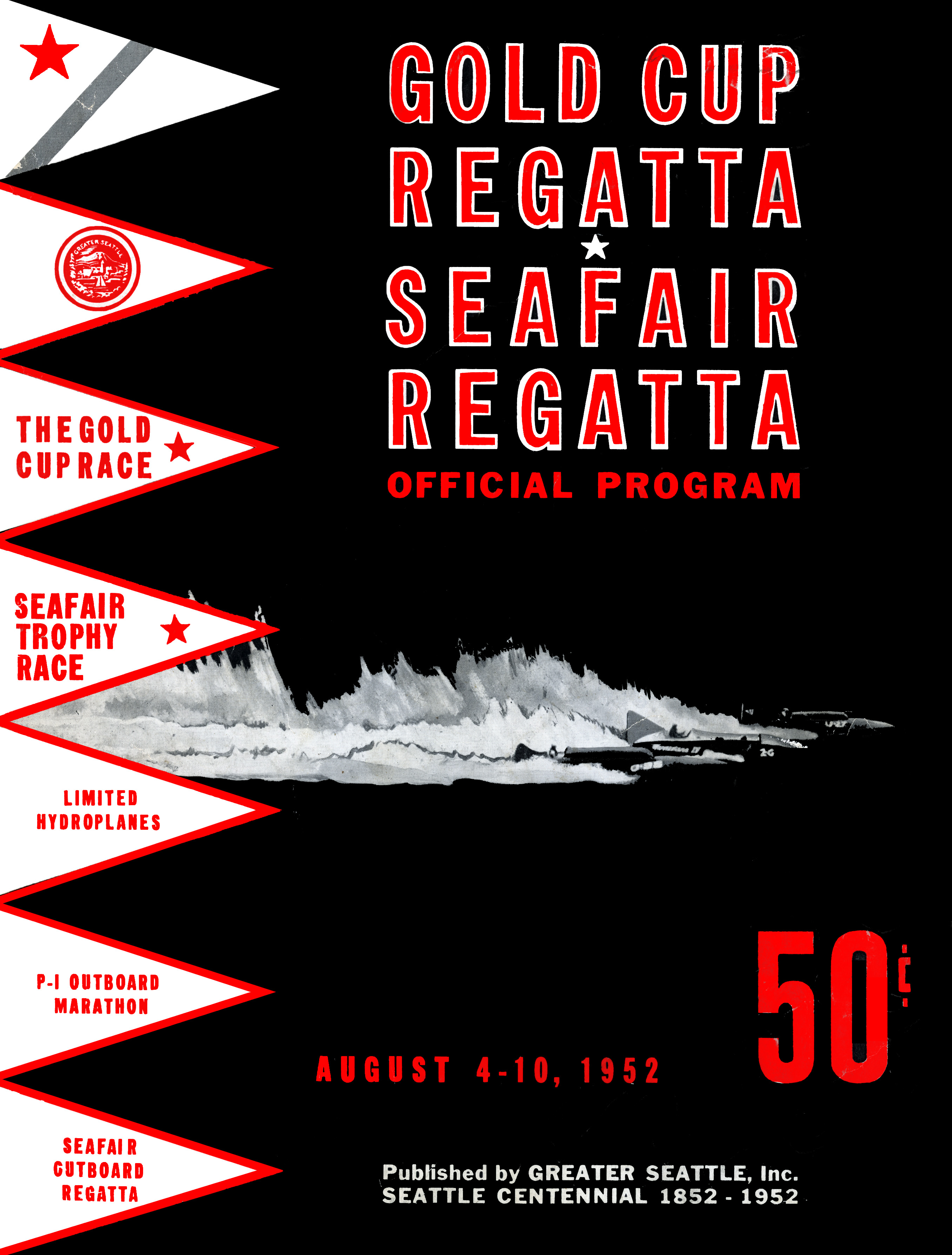 1952 Seafair Trophy Programme Guide