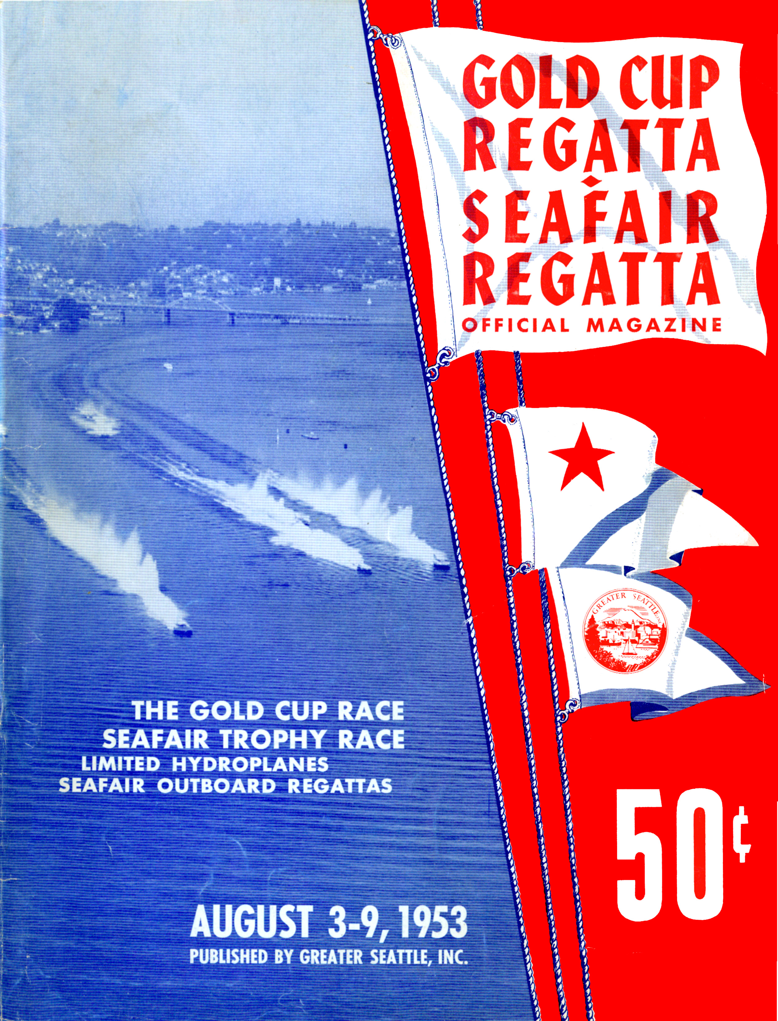 1953 APBA Gold Cup Programme Guide
