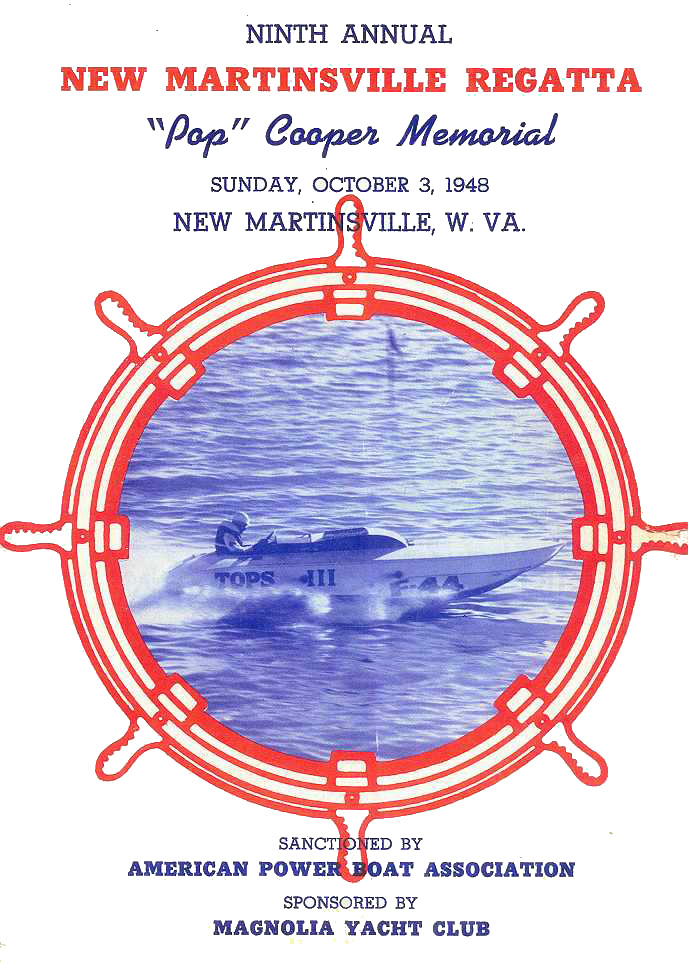 1948 New Martinsville Regatta Programme Guide