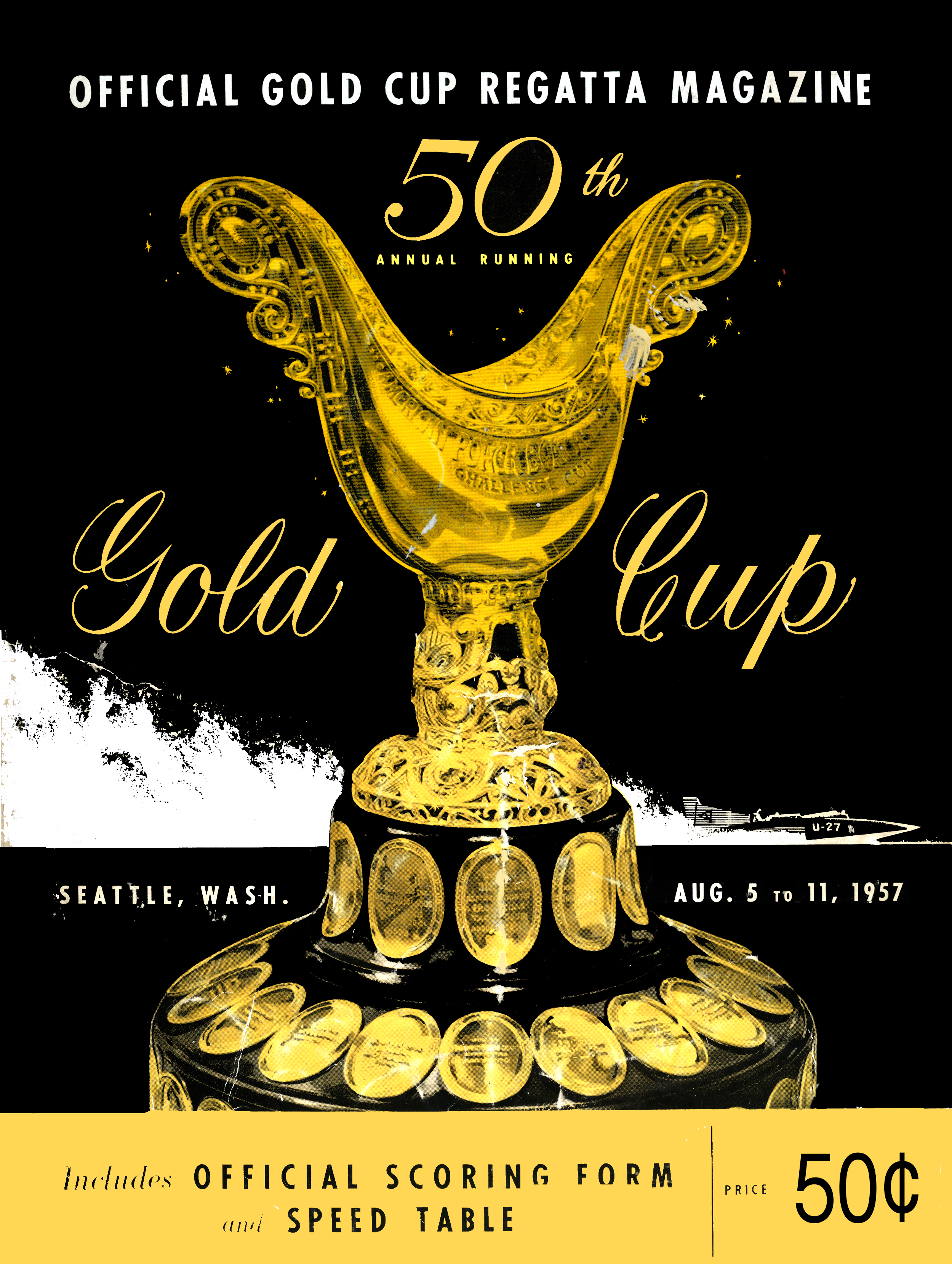 1957 APBA Gold Cup Programme Cover