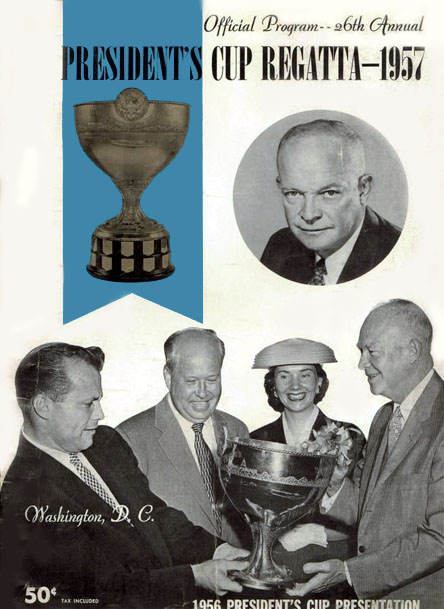 1957 Presidents Cup Programme Cover