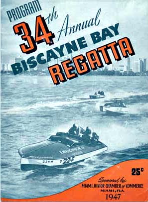 1947 Biscayne Bay Regatta Programme Guide