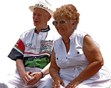 Art and Dorothy Oberto were Grand Marshalls of the Madison Regatta Parade in 2010. They were married for 58 years. 
Madison Courier file photo by Mark Campbell