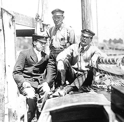 Frederick B. Thurber, Theodore R. Goodwin, and Thomas Fleming Day in 1912
