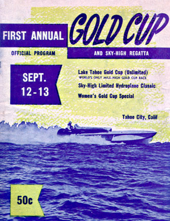 1953 Mapes Miles High Regatta Programme Guide