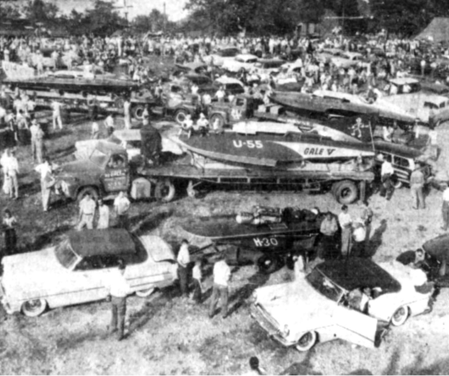 Madison pits, 1954