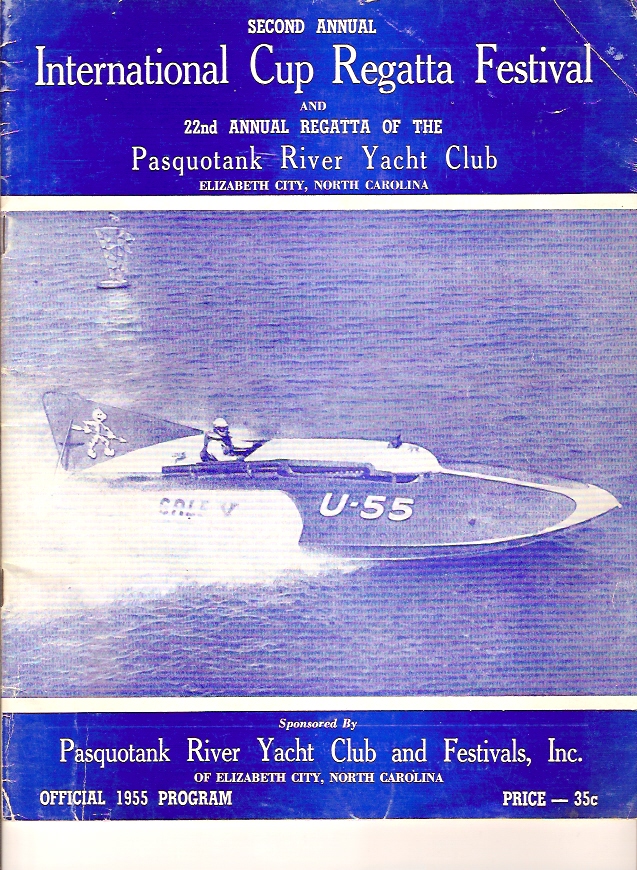 1955 International Cup Programme Guide