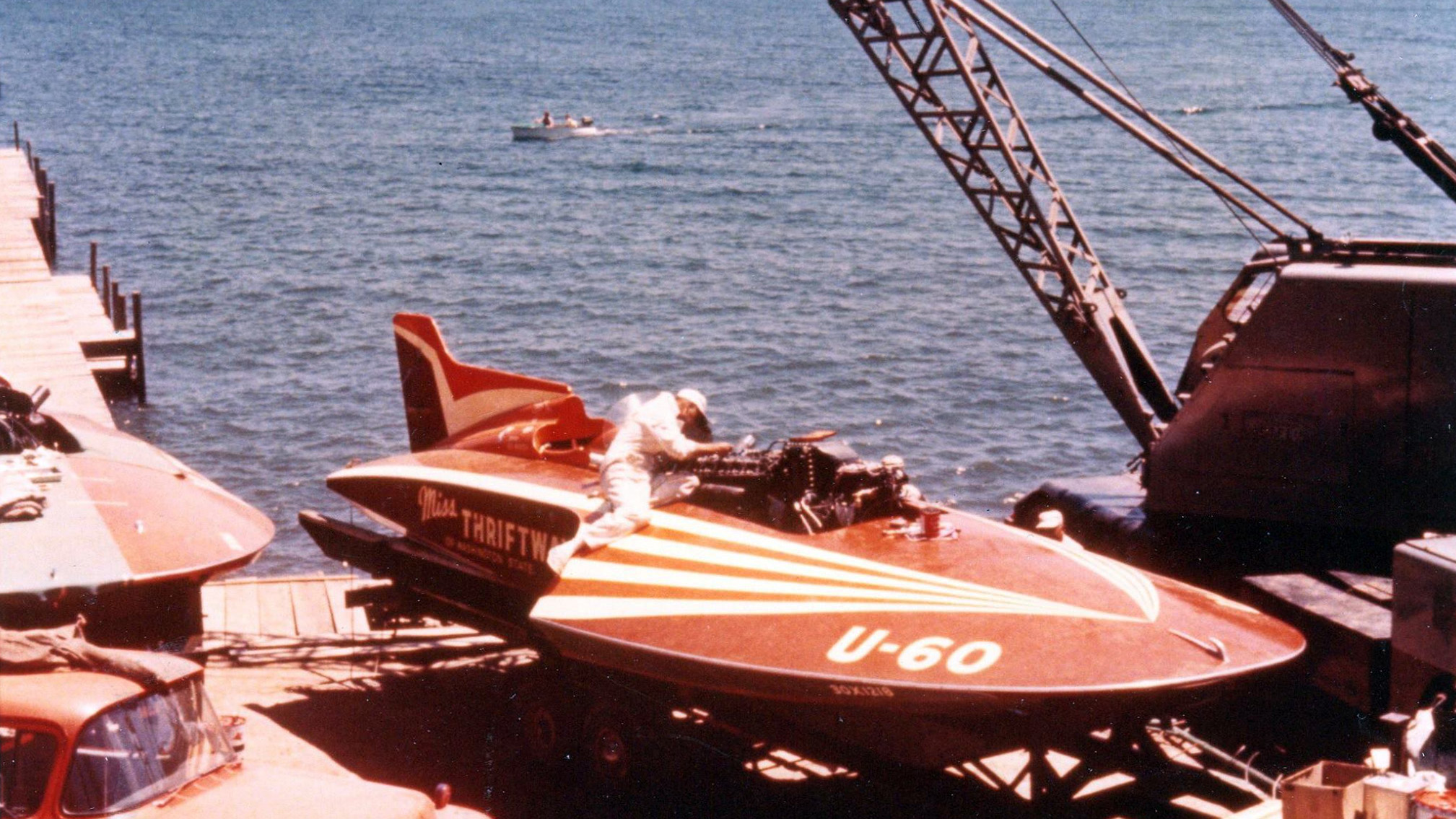 Miss Thriftway at Lake Mead, 1956