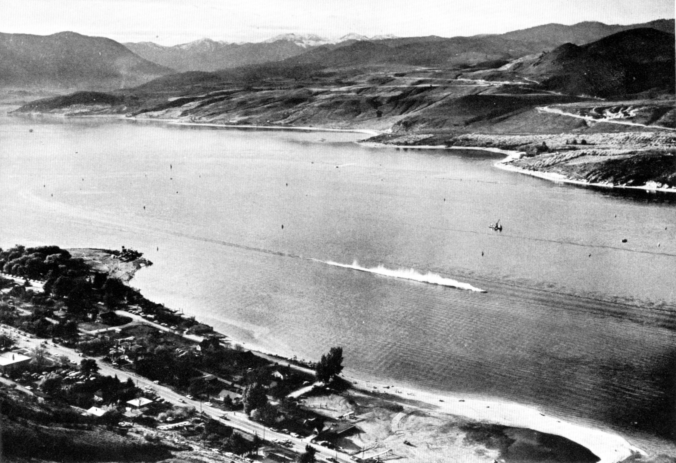 1957 Apple Cup Aerial View